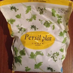 Persil plat coupé surgelé