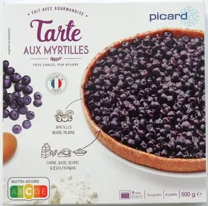 Tarte aux myrtilles