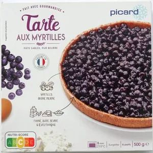 Tarte aux myrtilles