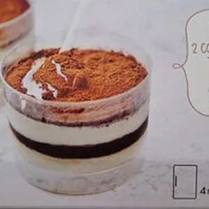 2 Coupes pâtissières Tiramisù