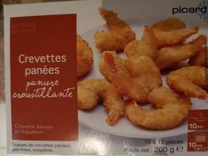 Crevettes panés