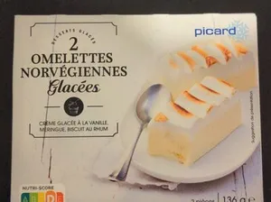 Omelettes norvégiennes glacées