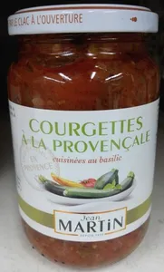 Courgettes à la provençale cuisinées au basilic