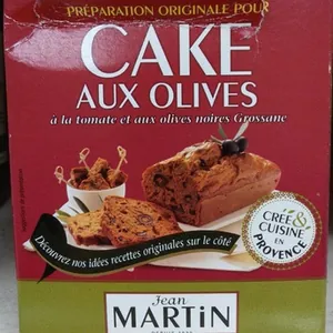 Préparation originale pour cake aux olives