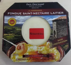Fondue Saint nectaire laitier
