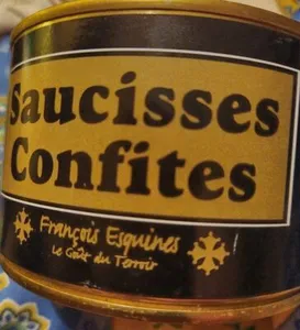 Saucisses confites