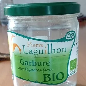 Gabure au légumes frais