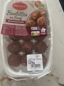 Boulettes de boeuf Bolognaises Bigard