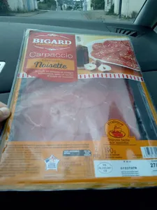 Bigard carpaccio noisette