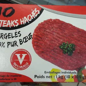 Steak haché -20% de matière grasse x10