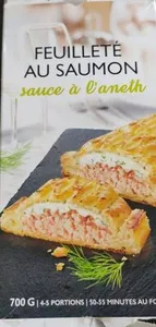 Feuilleté au saumon
