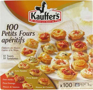 Petits fours aperitif Kauffer's Assortiment x100