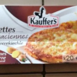 Galettes aux pommes de terre, oignons et persil