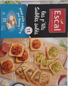 Les p'tits Sablés salés