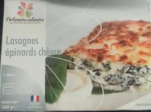 Lasagnes épinards chèvre