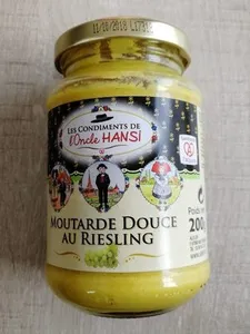 Moutarde Douce Au Riesling