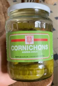 Cornichons aigres-doux