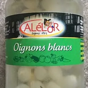 Oignons blancs aigres doux