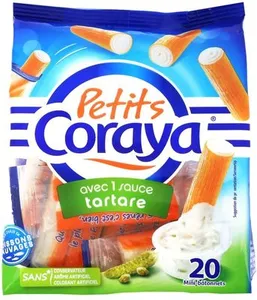 Batonnets de surimi Les Petits CORAYA avec sauce tartare