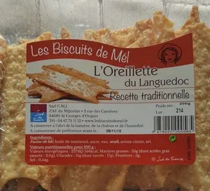 Oreillette du languedoc