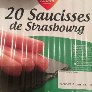 Saucisses de strasbourg