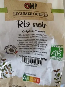 Riz noir