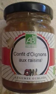 Confit d'Oignons aux raisins