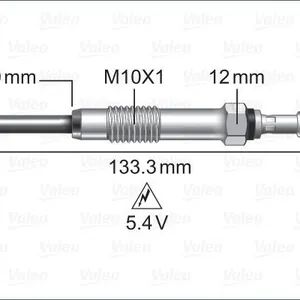 Glödstift VALEO 345243