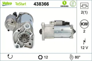Startmotor VALEO 438366