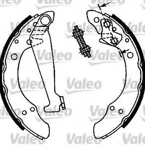 Trumbromssats VALEO 554695