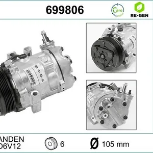 AC-kompressor VALEO 699806