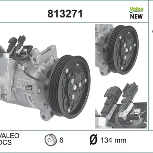 AC-kompressor VALEO 813271
