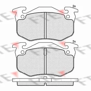 Bromsbelägg FTE 9010029