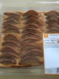 Tarte fine poire 6 parts