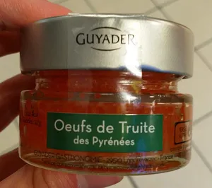 Œufs de truite des Pyrénées