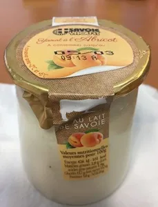 Yaourth a l’abricot