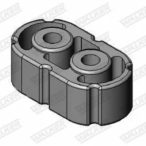 Gummilist, avgassystem WALKER 82006