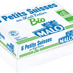 6 Petits suisses au lait entier BIO