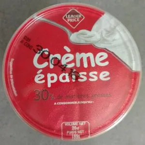 Crème épaisse