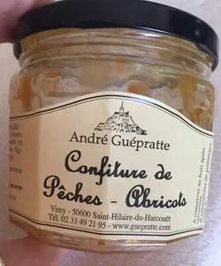 Confiture de peches abricots