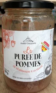 Purée de pommes de Normandie à la fraise