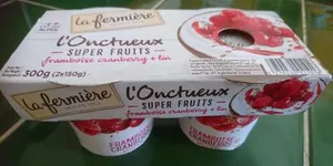 L'onctueux super fruits framboise cranberry + lin