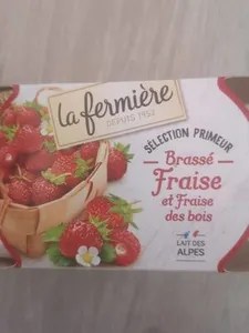 Sélection primeur, brassé fraise et fraise des bois