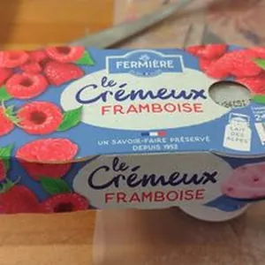 Le crémeux framboise