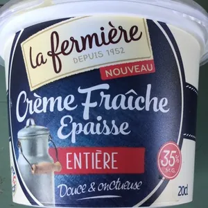 Crème fraîche epaisse entière