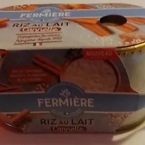 Riz au lait cannelle