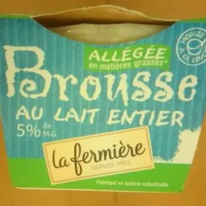 Brousse Allégée en matières grasses