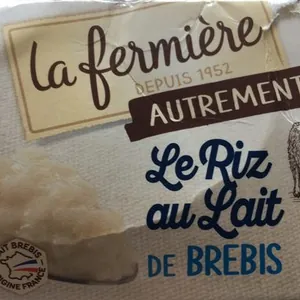 Le Riz au lait de Brebis