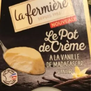 Pot de creme vanille