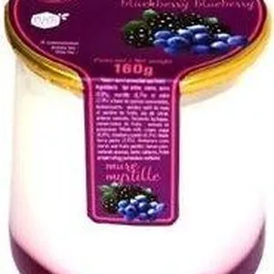 La fermiere, Yaourt gourmand a la mure et myrtille